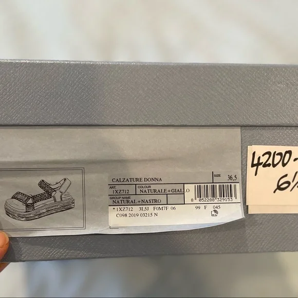 Prada platform sandal - Picture 6 of 8